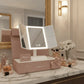 🎃Halloween Deal 50% OFF!✨Tri-Fold LED Makeup Mirror – Wide-Angle Lighted Vanity Mirror for Everyday Beauty
