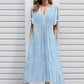 👗50% OFF NOW! 💃 Women's Elegant V-Neck Hollow-Out Solid Dress – Flattering cut, breathable fabric & perfect for summer parties or date nights ✨