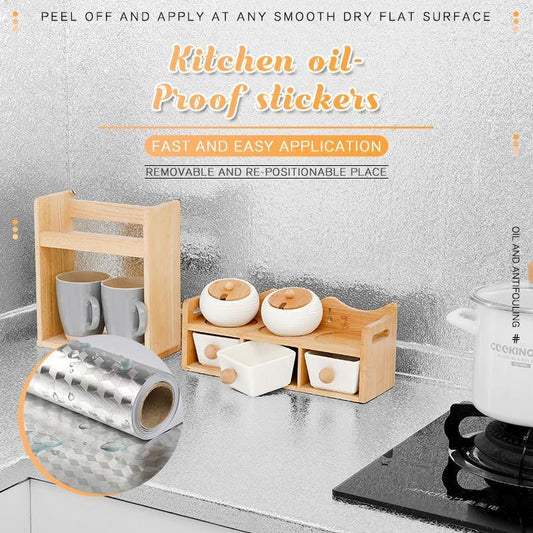 🔥Kitchen Oil-proof Stickers