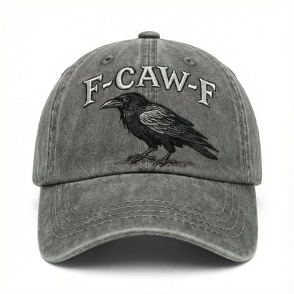 🎅 HOLIDAY HAUL SALE🧢Adjustable Vintage F-CAW-F Crow Cap🎁