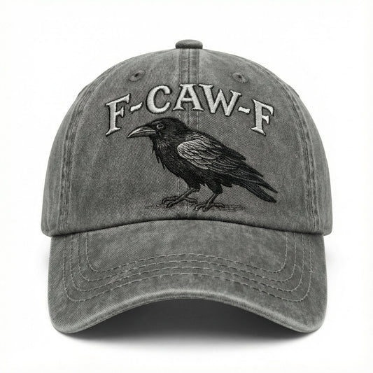 🎅 HOLIDAY HAUL SALE🧢Adjustable Vintage F-CAW-F Crow Cap🎁
