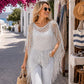 🏖️LAST DAY SALE ONLY ￡9.99!!🔥JCUK Summer Metallic Crochet Cover-Up – Lightweight, Flowy & Effortlessly Stylish 🌊☀️
