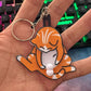 🎃Buy 1 Get 2 Free!😹Interactive Mischief Cat Keychain – Pull & Spin Novelty Charm