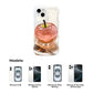 Transparent Phone Case for iphone 16/15/14/13/12/11 Series