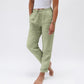 🌸New arrival 40% OFF!🏖️Women's Elastic Waist Cotton Linen Casual Pants