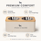 📢📢50% OFF !! ⏰Stainless Steel Detachable Double Pet Bowl