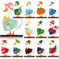 ❄️Summerfresh 50% OFF!❤️Interchangeable Magnetic Wooden Friend – Year-Round Seasonal Shelf Decor