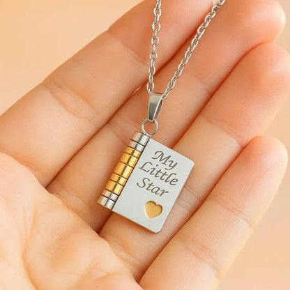 ❄️Summerfresh 50% OFF!✨My Little Star Book Necklace for Daughter, Son