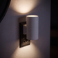 ❄️Summerfresh 50% OFF!✨Plug-In Dusk-to-Dawn Wall Light – 3000K Warm Up & Down Night Light with Pass-Through Socket