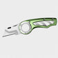 ❄️Summerfresh 50% OFF!📐Heavy-Duty Folding Utility Knife – Ring-Grip Cutter with 3-Position Lock & Tool-Free Blade Change