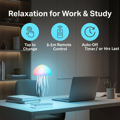 ❄️Summerfresh 50% OFF!🏠Jello Night Light Lamp – Rechargeable, Cordless & 16-Color Changing Night Light with Touch and Motion Sensor