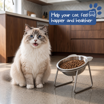 ❄️Summerfresh 50% OFF!🥣15° Tilted Orthopaedic Feeding Bowl