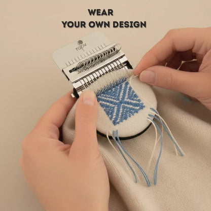 ❄️Summerfresh 50% OFF!🔥Wooden Darning Loom Kit for Visible Mending