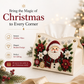 🎄Beaded Christmas Tissue Box Cover – Santa, Snowman & Reindeer Designs