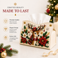 🎄Beaded Christmas Tissue Box Cover – Santa, Snowman & Reindeer Designs