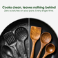 🎃Halloween Deal 50% OFF!🌿7-Piece Acacia Wood Kitchen Utensil Set – Gentle on Non-Stick Cookware