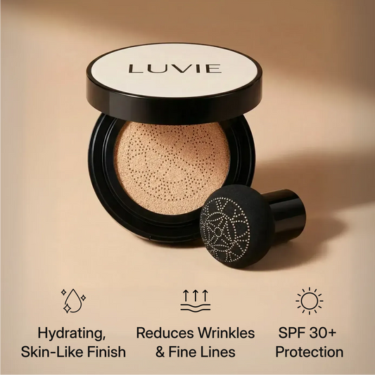 🎃Halloween Deal 50% OFF!🔥Luvie Glow Foundation Cushion