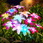 🎄 Solar-Powered Blooming Lily Flowers Lights