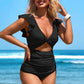 🎁LIMITED HOT SALE - 67% OFF👗Sexy ruffled one-piece swimsuit