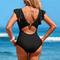 🎁LIMITED HOT SALE - 67% OFF👗Sexy ruffled one-piece swimsuit