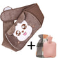❄️Summerfresh 50% OFF!🧸Wearable Hot Water Bottle Belt with Plush Cover – 900ml Refillable Heat Wrap
