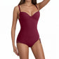 🔥LAST DAY SALE 50% OFF🔥Shapewear Bodysuit with Bra | Ruched Slimming Adjustable Waist✨