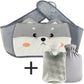 ❄️Summerfresh 50% OFF!🧸Wearable Hot Water Bottle Belt with Plush Cover – 900ml Refillable Heat Wrap