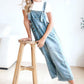 💖LAST DAY SALE 50% OFF💖Women's Cute Casual Button Jumpsuit Ripped Denim Overalls