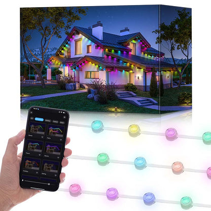🎊Christmas Sale 49% OFF🎊Smart RGB Outdoor Lights Strings