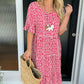 Polka Dot A-Line Dress – Lightweight & Breathable
