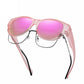 📢😎 2025 New Polarized UV400 Protection Trendy Round Cat-eye Sunglasses 😺🕶️