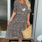 Polka Dot A-Line Dress – Lightweight & Breathable