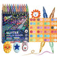 🎃Halloween Deal 50% OFF!🎨Glitter Effect Brush Markers: Create Sparkling Art Smoothly