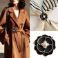 Netherlshop®✨ French Elegant Coat Scarf Buckle (50% discount) – Elegance at your fingertips!