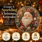 🎅Christmas Pre Sale ￡14.99!!🎄Christmas Pearl Diamond Art Hanging Ornament Kit | Resistant Non-Fading Pearl Beads DIY Handmade Holiday Hanging Decor 🎅💎