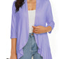 🔥Hot Sale 50% OFF🌸Women's Casual Lightweight Open Front Cardigans👚