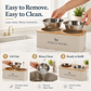 📢📢50% OFF !! ⏰Stainless Steel Detachable Double Pet Bowl