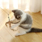 ❄️Summerfresh 50% OFF!🐱Suction Cup Cat Teaser Wand – Bouncy Interactive Chase Toy for Indoor Cats