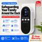 4-in-1 CO & Combustible Gas Monitor – Real-Time Gas, Temperature & Humidity Display