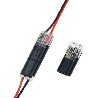 🔌 2-Wire Push-in Connector with Locking Clip – Safe & Fast Connections in 70% Less Time!