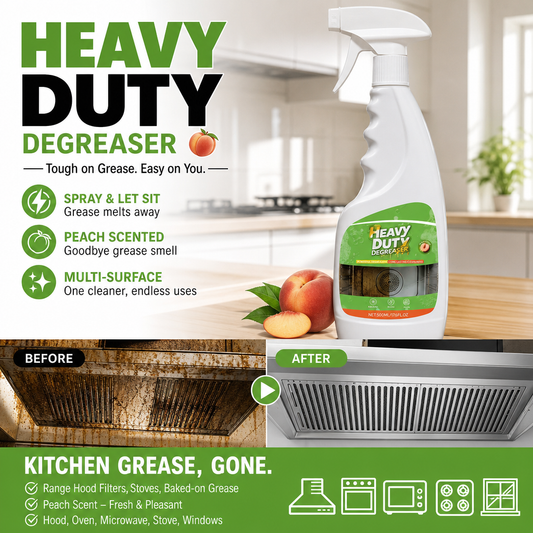 ⏳HOT SALE 50%OFF✨💞50K+ SOLD!🏆Heavy Duty Kitchen Degreaser Spray