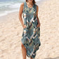 💖LAST DAY SPECIAL PRICE: ￡13.99!!💖Summer  Maxi Vacation Beach Sundresses with Pockets