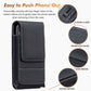 🏆 Last Day Special Price £9.78 ! 🔥Waist Belt Cell Phone Pouch 📱 Multi-Pocket Leather Holster with Card Holder