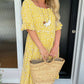 Polka Dot A-Line Dress – Lightweight & Breathable