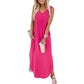 💖LAST DAY SPECIAL PRICE: ￡13.99!!💖Summer  Maxi Vacation Beach Sundresses with Pockets