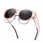 📢😎 2025 New Polarized UV400 Protection Trendy Round Cat-eye Sunglasses 😺🕶️