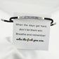 🔥Buy 1 Get 1 Free✨Don't Let The Hard Days Win Bracelet