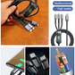 💥Limited Time 50% OFF🔥⚡Transparent Luminous 3-in-1 Super Fast Charging Cable