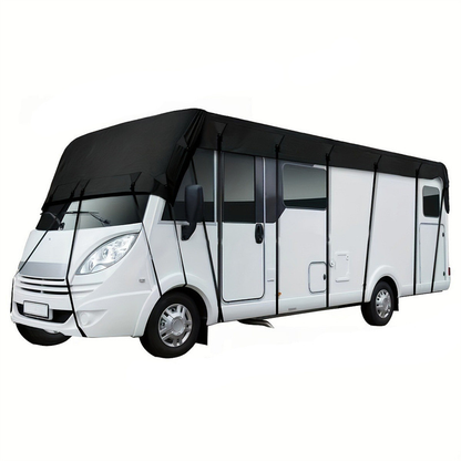 🎃Halloween Deal 50% OFF!🚐Caravan & Motorhome Roof Cover – 210D Oxford with Secure Adjustable Straps