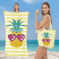 2-in-1 Convertible Beach Towel & Drawstring Backpack
